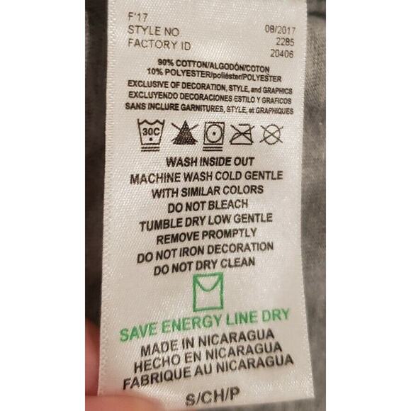 Houston Astros World Series Champs Light Grey 2017 V-Neck T Shirt Size Small NEW - Picture 6 of 7